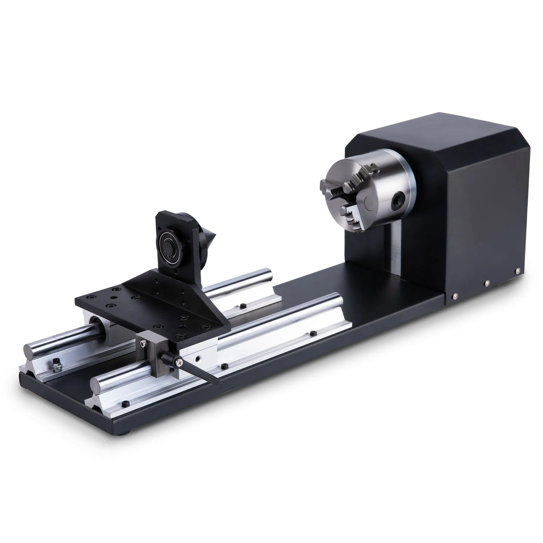 Rotary Axis with Jaw Chuck for 50W and up CO2 Laser Engraver Cutting Machine