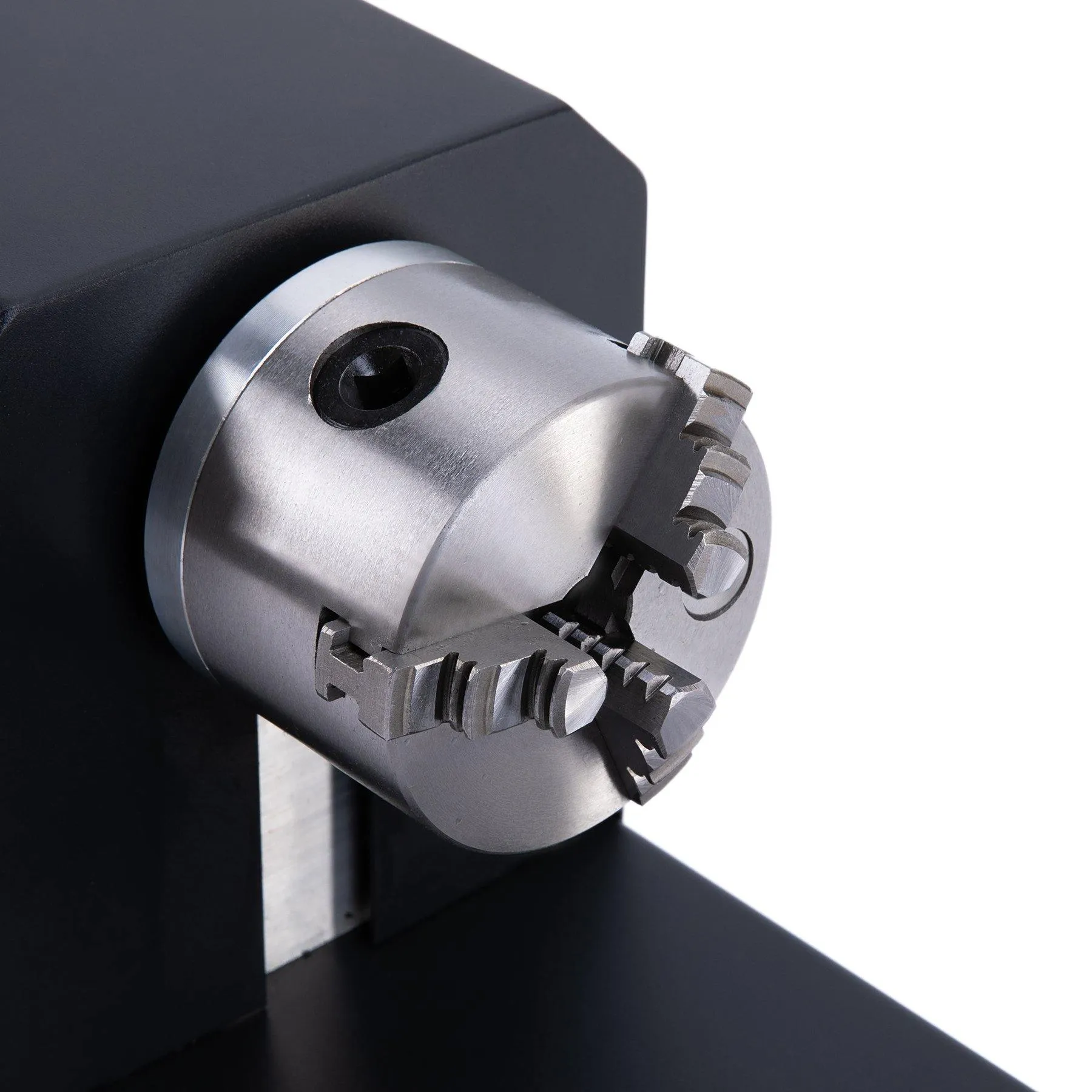Rotary Axis with Jaw Chuck for 50W and up CO2 Laser Engraver Cutting Machine