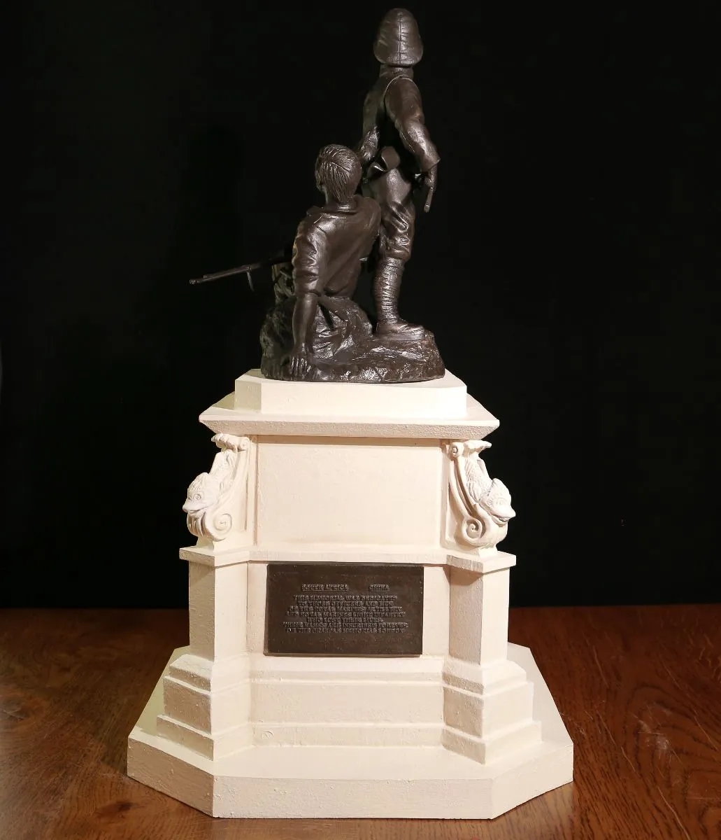 Royal Marines Graspan Memorial, The Mall, London - B77k