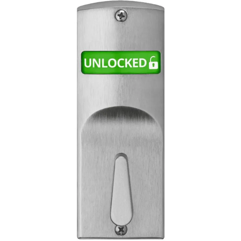 Sargent SA194-V01-US26D Retrofit Status indicators For 8200/7800 Series Mortise Locks, Mounted Inside Door, Satin Chrome