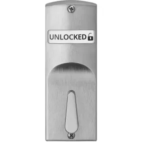 Sargent SA196-V04-US26D Retrofit Status indicators For 8200/7800 Series Mortise Locks, Mounted Inside Door, Satin Chrome