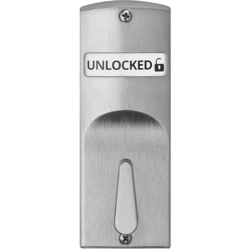 Sargent SA196-V04-US26D Retrofit Status indicators For 8200/7800 Series Mortise Locks, Mounted Inside Door, Satin Chrome