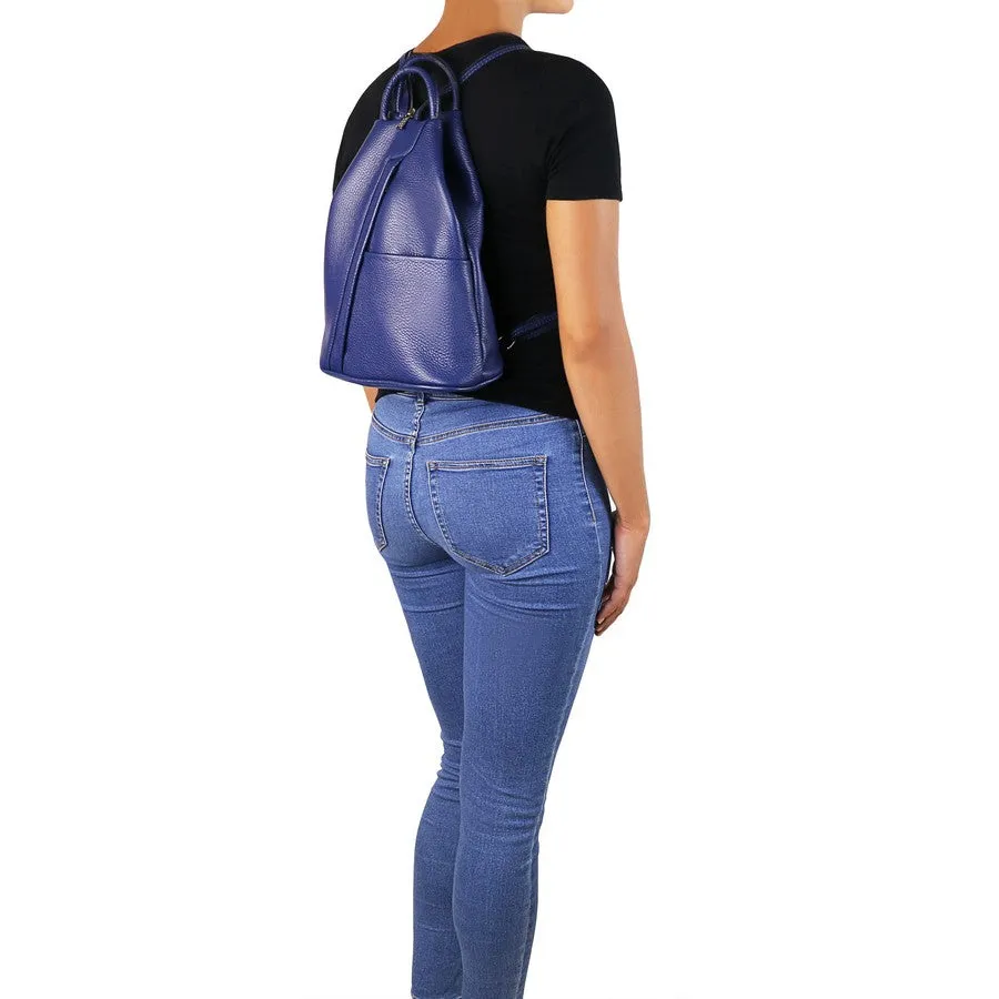 Shanghai Leather Backpack For Women