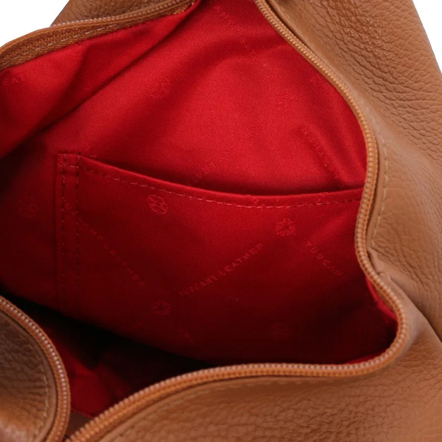 Shanghai Leather Backpack For Women