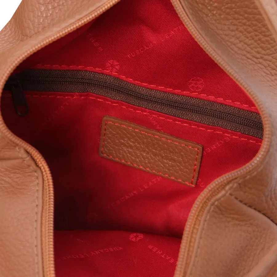 Shanghai Leather Backpack For Women