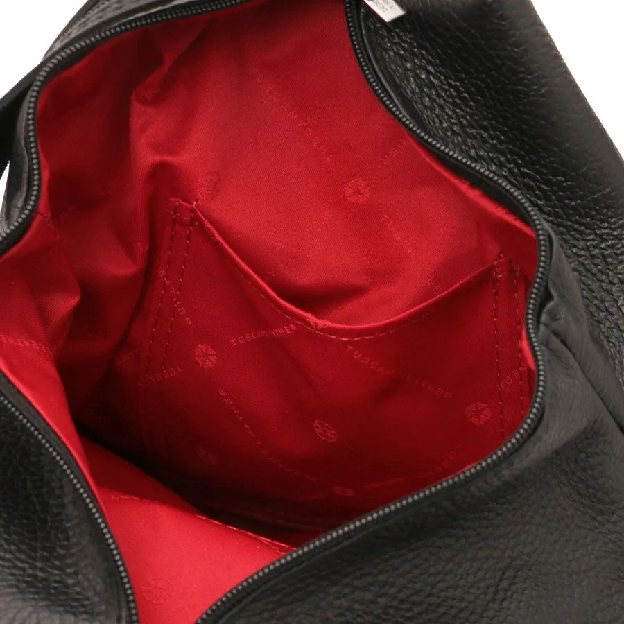 Shanghai Leather Backpack For Women