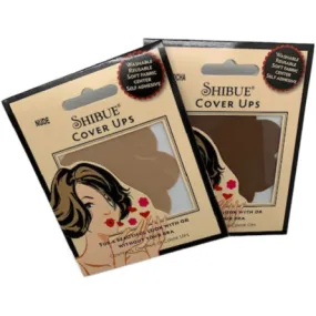 SHIBUE Petal Cover Ups, Mocha or Nude, 1 pair/pack