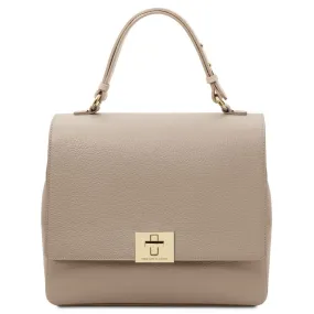 Silene Leather Handbag Backpack Convertible