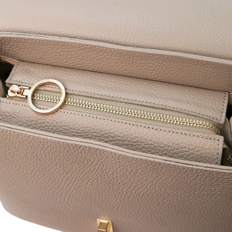 Silene Leather Handbag Backpack Convertible