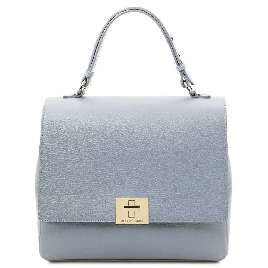 Silene Leather Handbag Backpack Convertible