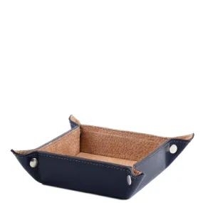Small Leather Desk Tidy Tray
