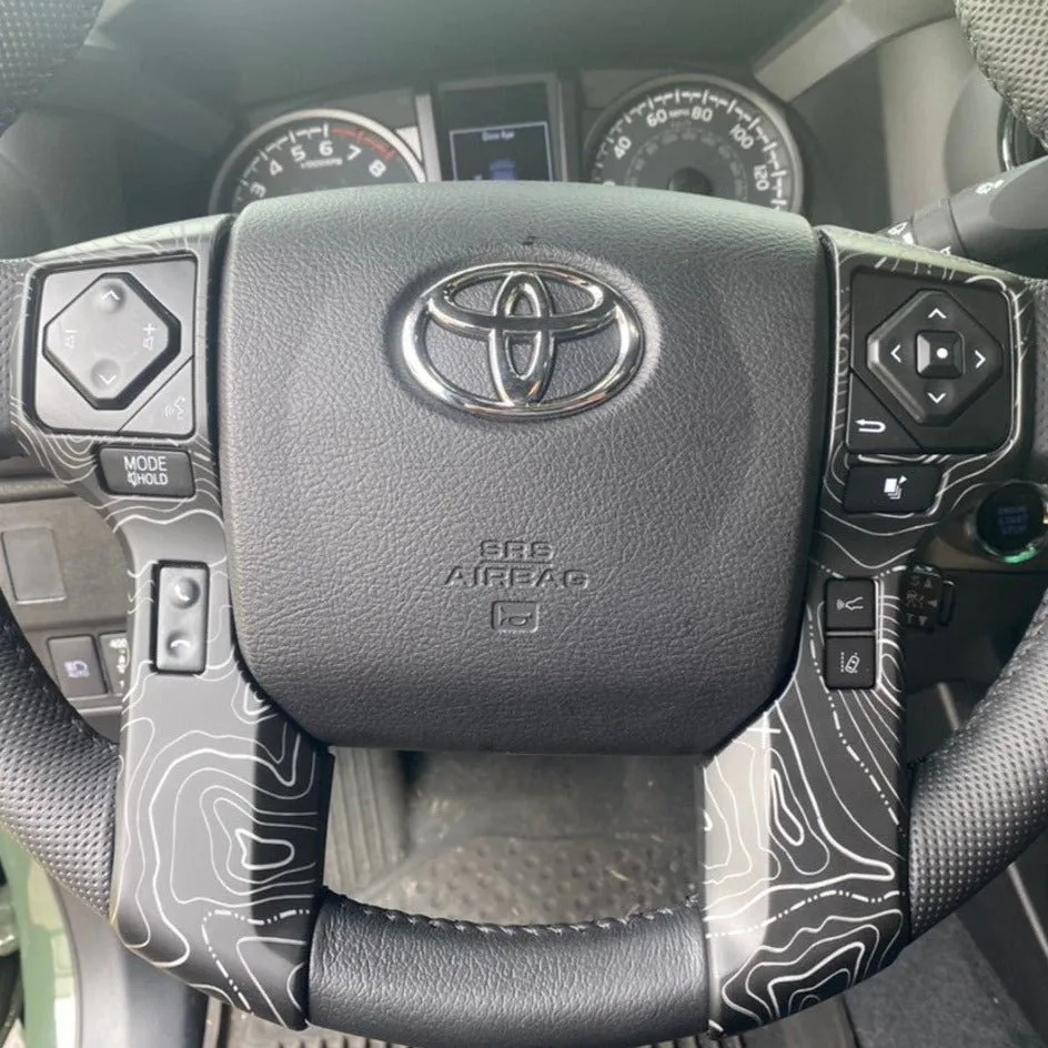 Steering Wheel Switch Control Cover for 2012-2023 Tacoma / 2014-2023 4Runner / 2014-2021 Tundra