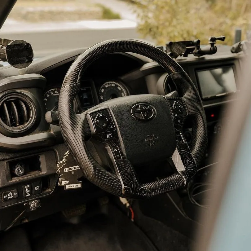 Steering Wheel Switch Control Cover for 2012-2023 Tacoma / 2014-2023 4Runner / 2014-2021 Tundra