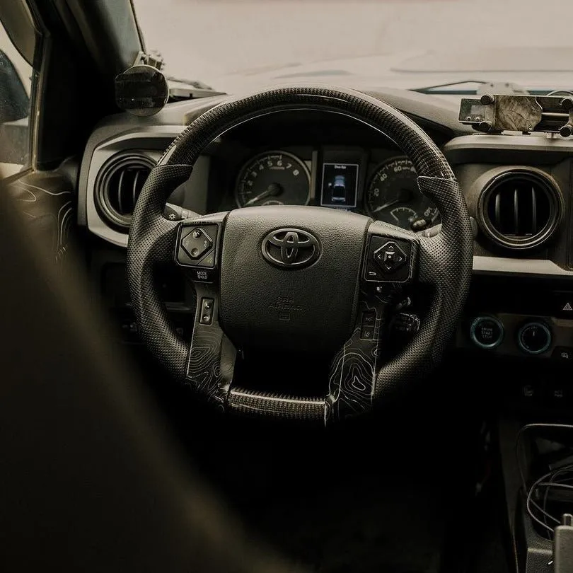 Steering Wheel Switch Control Cover for 2012-2023 Tacoma / 2014-2023 4Runner / 2014-2021 Tundra