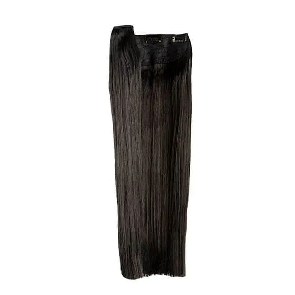 Stranded 18"/20" Heat Resistant Straight Clip In Hair Extension