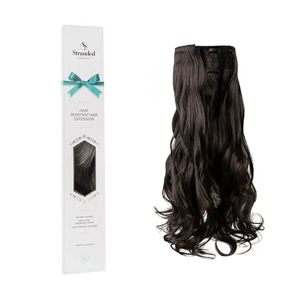 Stranded 20" Heat Resistant Curly Clip In Hair Extensions