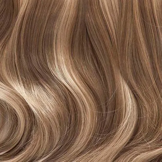 Stranded 20" Heat Resistant Curly Clip In Hair Extensions
