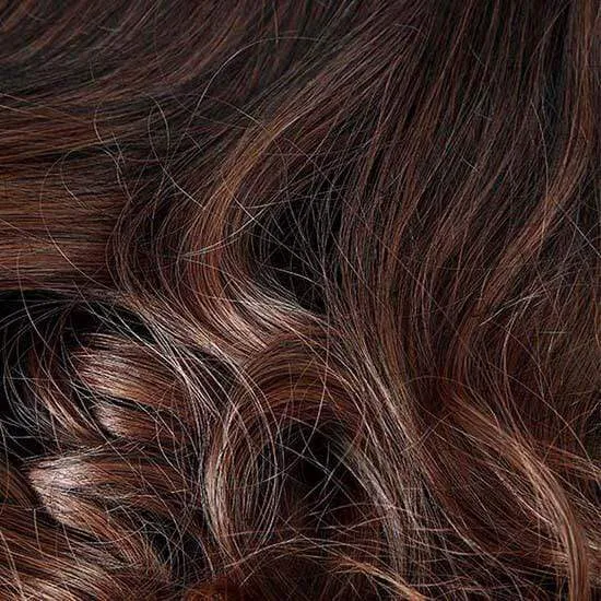 Stranded 20" Heat Resistant Curly Clip In Hair Extensions