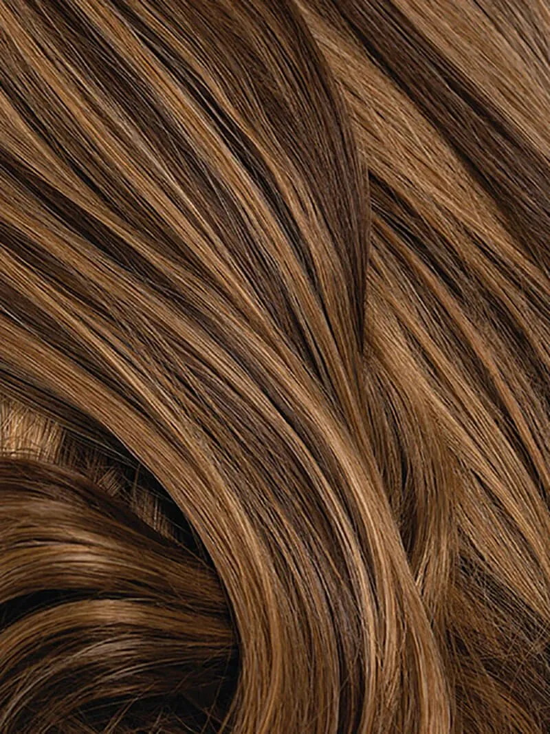 Stranded 20" Heat Resistant Curly Clip In Hair Extensions