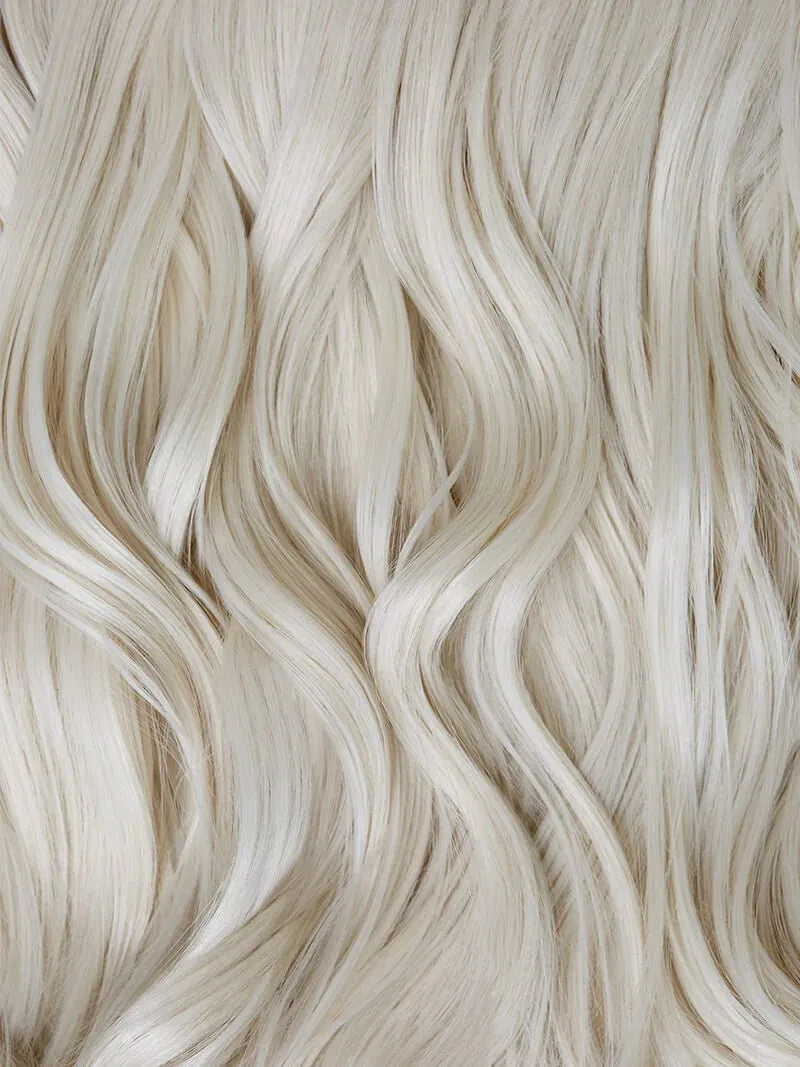 Stranded 20" Heat Resistant Curly Clip In Hair Extensions