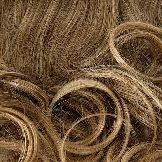Stranded 20" Heat Resistant Curly Clip In Hair Extensions