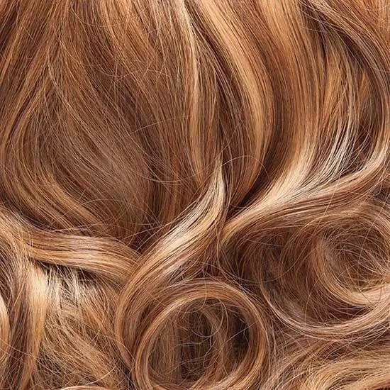 Stranded 20" Heat Resistant Curly Clip In Hair Extensions