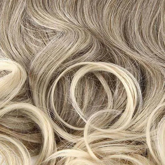 Stranded 20" Heat Resistant Curly Clip In Hair Extensions