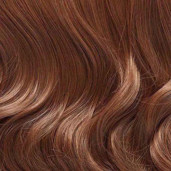 Stranded 20" Heat Resistant Curly Clip In Hair Extensions