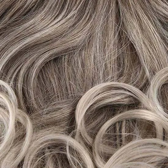 Stranded 20" Heat Resistant Curly Clip In Hair Extensions