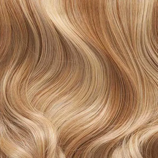 Stranded 20" Heat Resistant Curly Clip In Hair Extensions