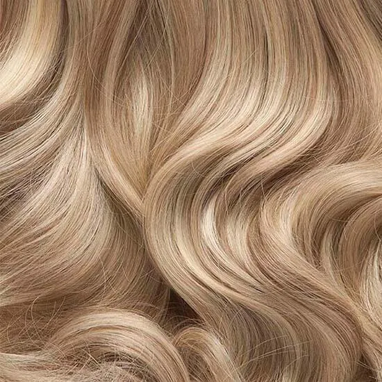 Stranded 20" Heat Resistant Curly Clip In Hair Extensions