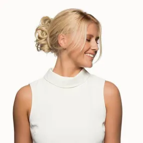 Stranded Heat Resistant Curly Messy Bun Scrunchie