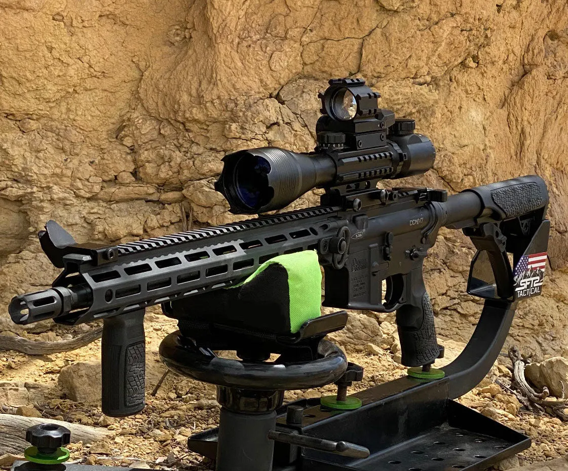 TAC-2: 4 Piece 4-16x50 Illuminated Reticle Scope Package