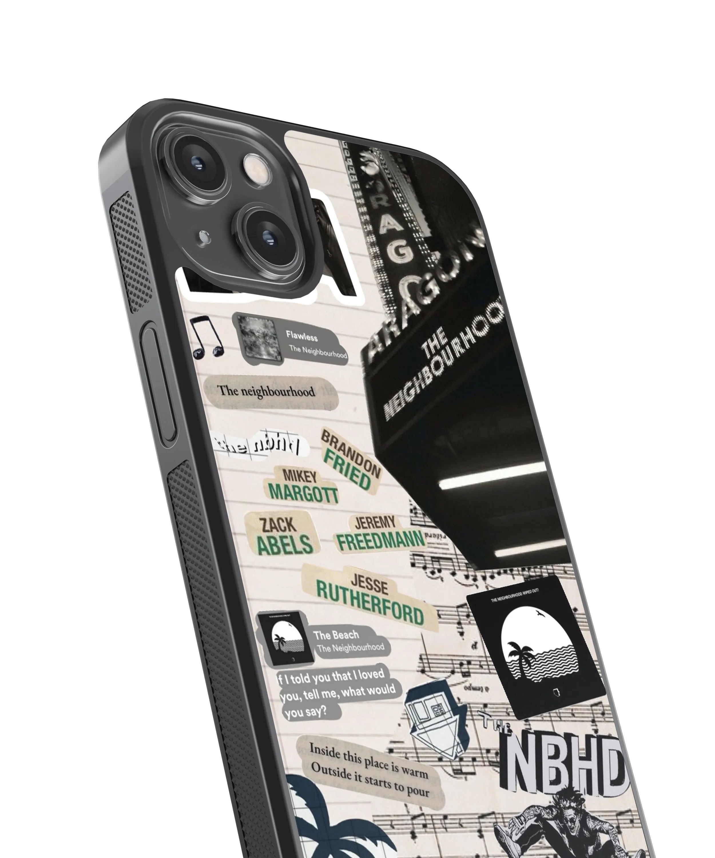 The Neighbourhood Spotify Glass Phone Case Cover