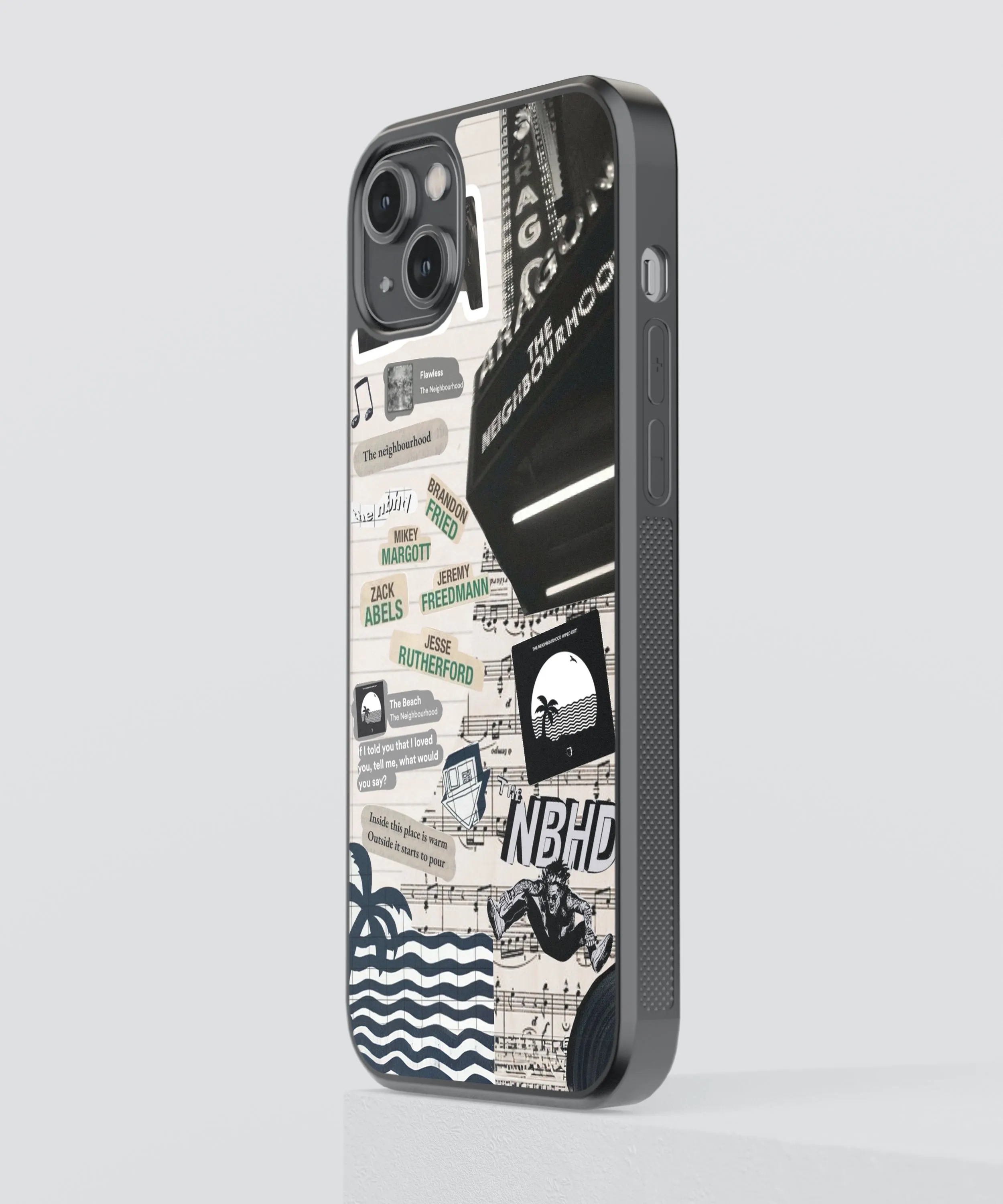 The Neighbourhood Spotify Glass Phone Case Cover