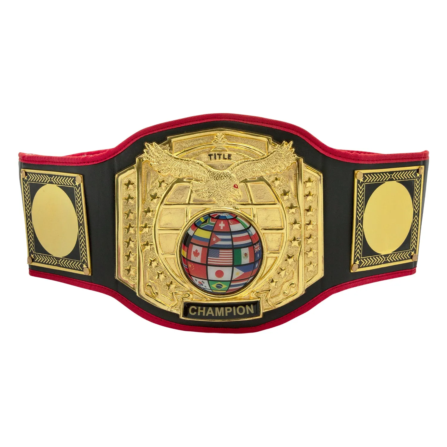 TITLE Boxing Triple Platinum Title Belt