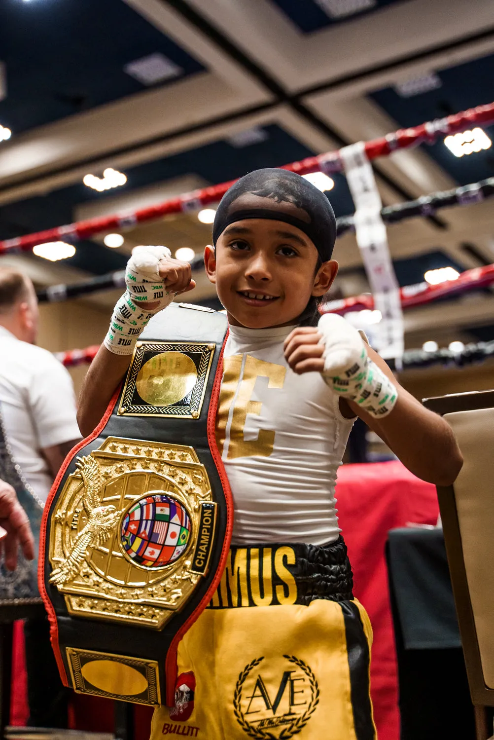 TITLE Boxing Triple Platinum Title Belt
