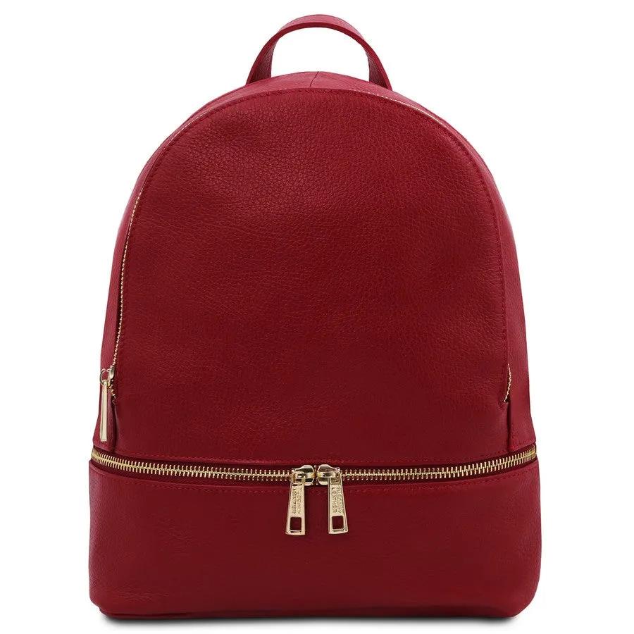 TL BAG Ladies Small Leather Backpack