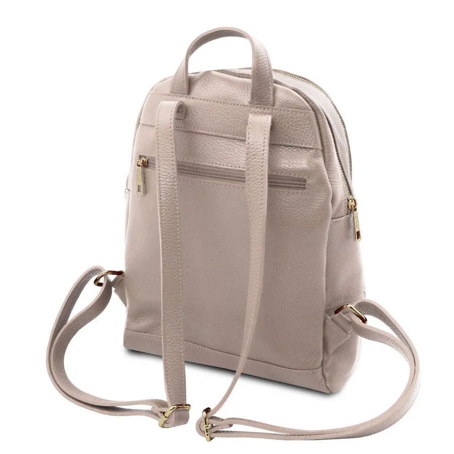 TL BAG Ladies Small Leather Backpack