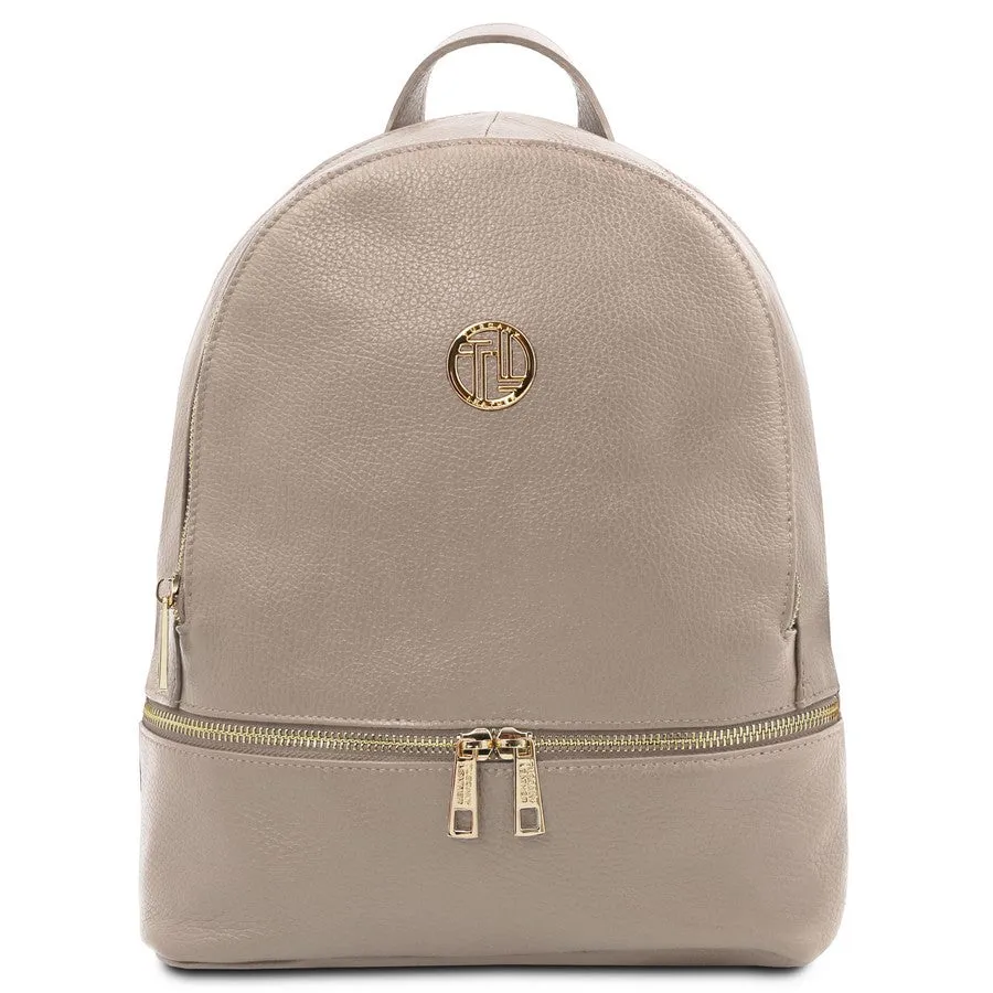 TL BAG Ladies Small Leather Backpack