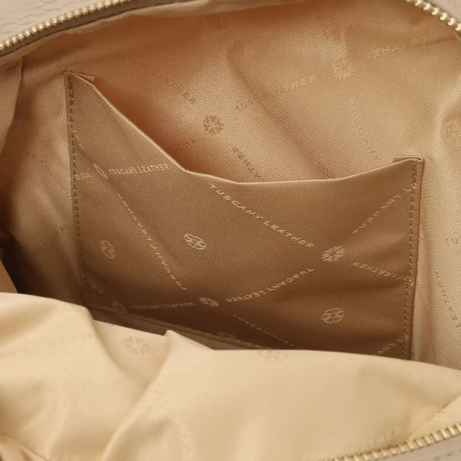 TL BAG Ladies Small Leather Backpack