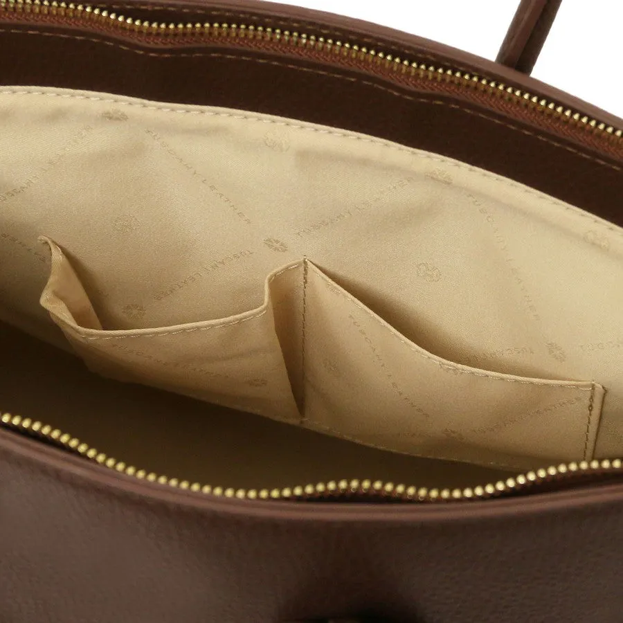 TL BAG Leather Womens Handbag