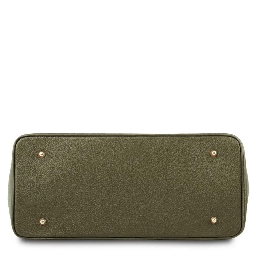 TL BAG Leather Womens Handbag