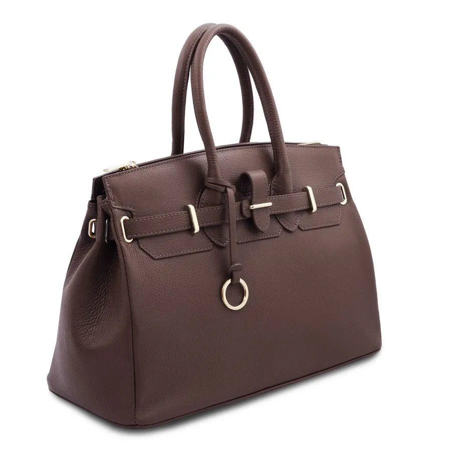 TL BAG Leather Womens Handbag