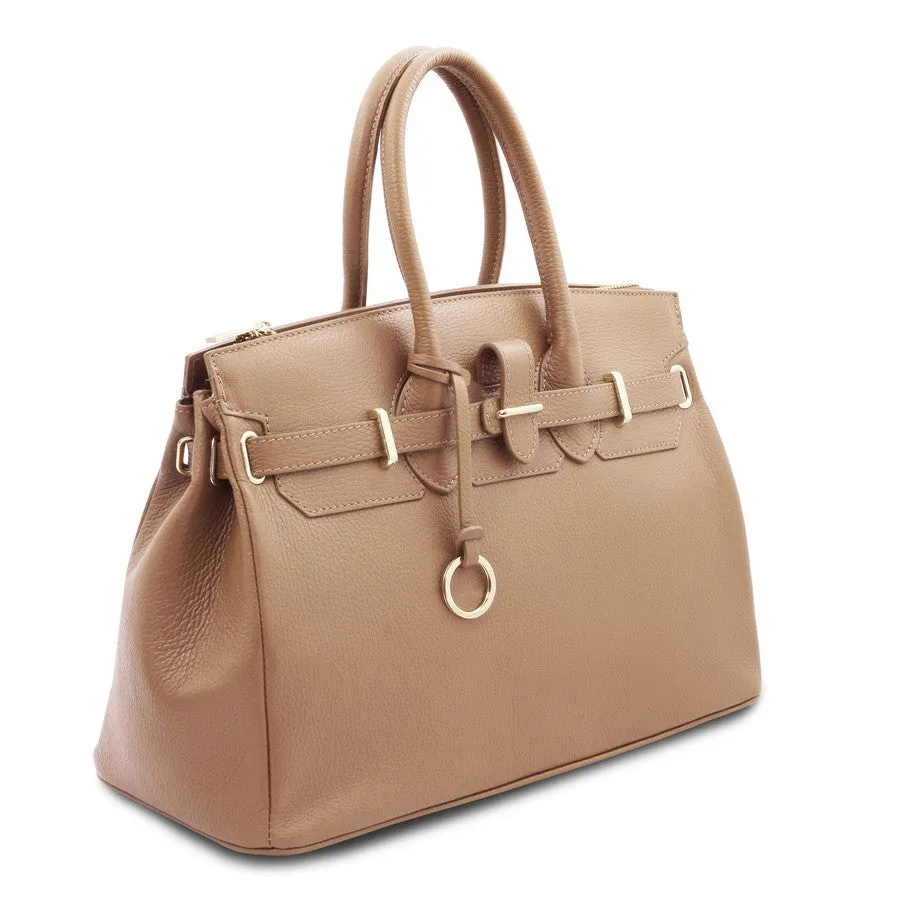 TL BAG Leather Womens Handbag