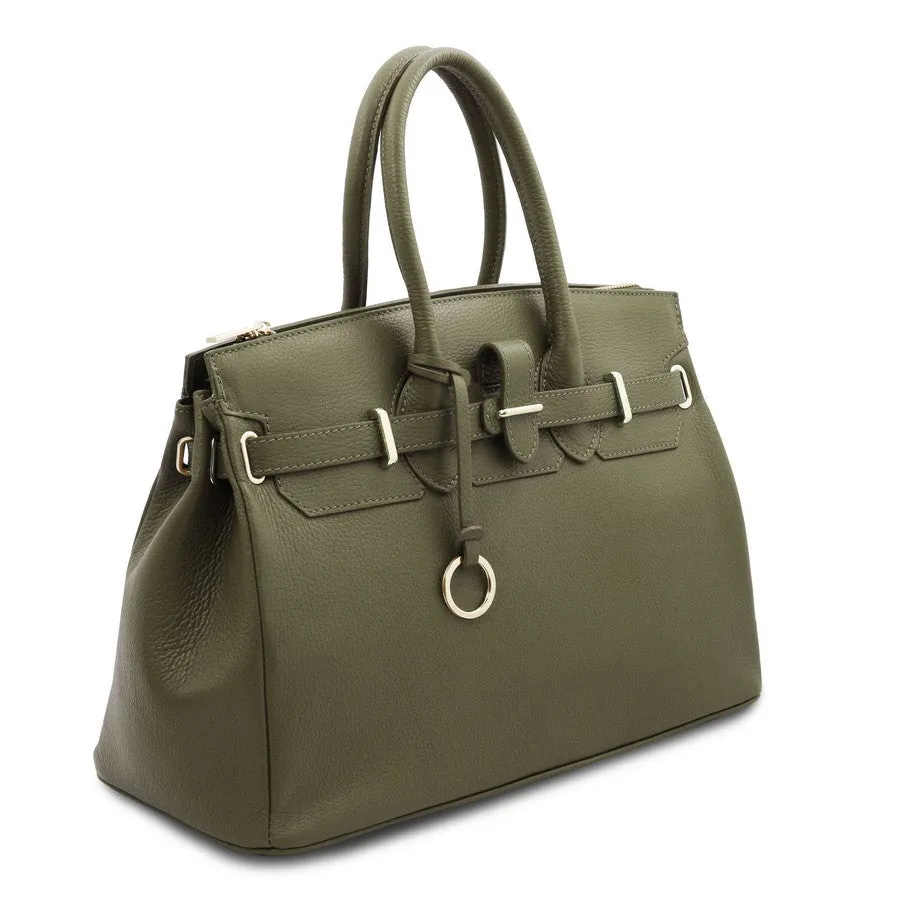 TL BAG Leather Womens Handbag