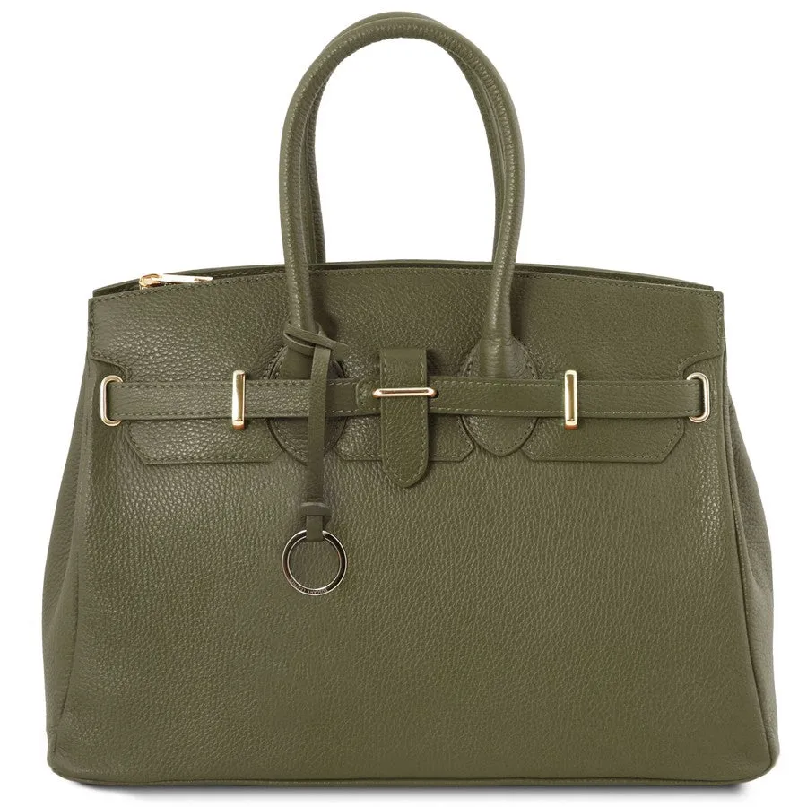 TL BAG Leather Womens Handbag
