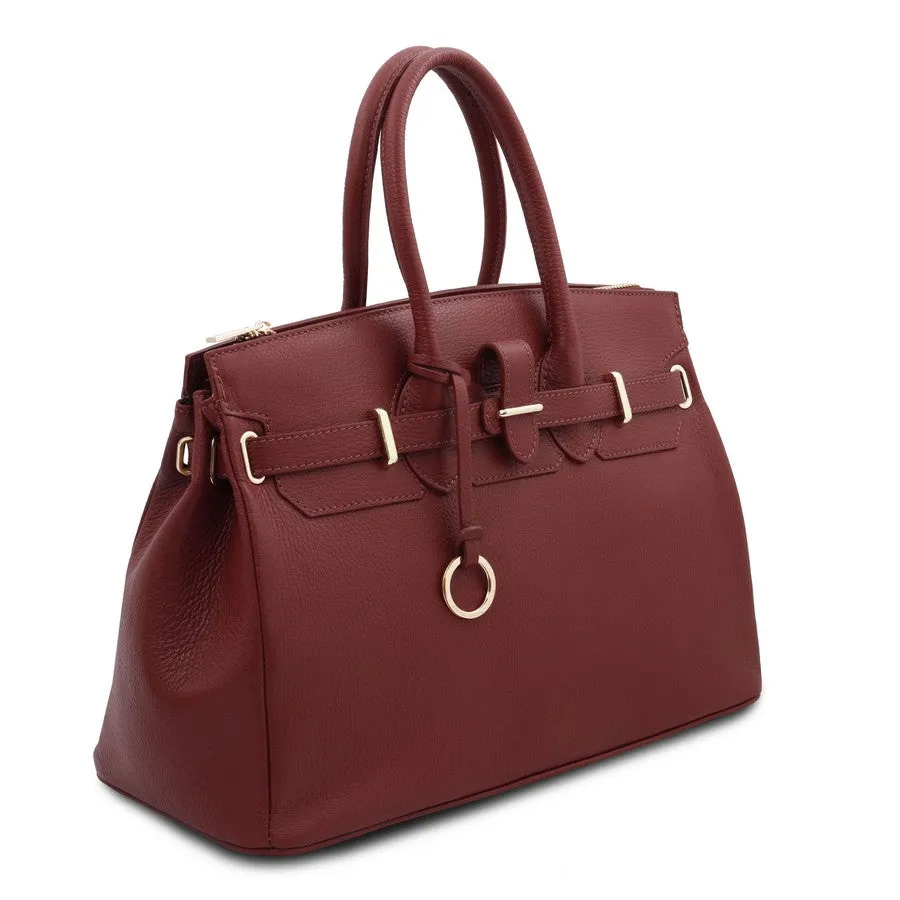 TL BAG Leather Womens Handbag