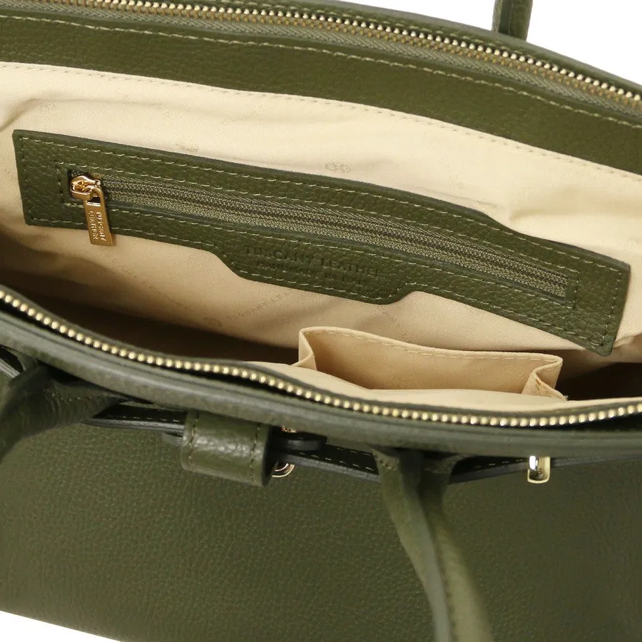 TL BAG Leather Womens Handbag