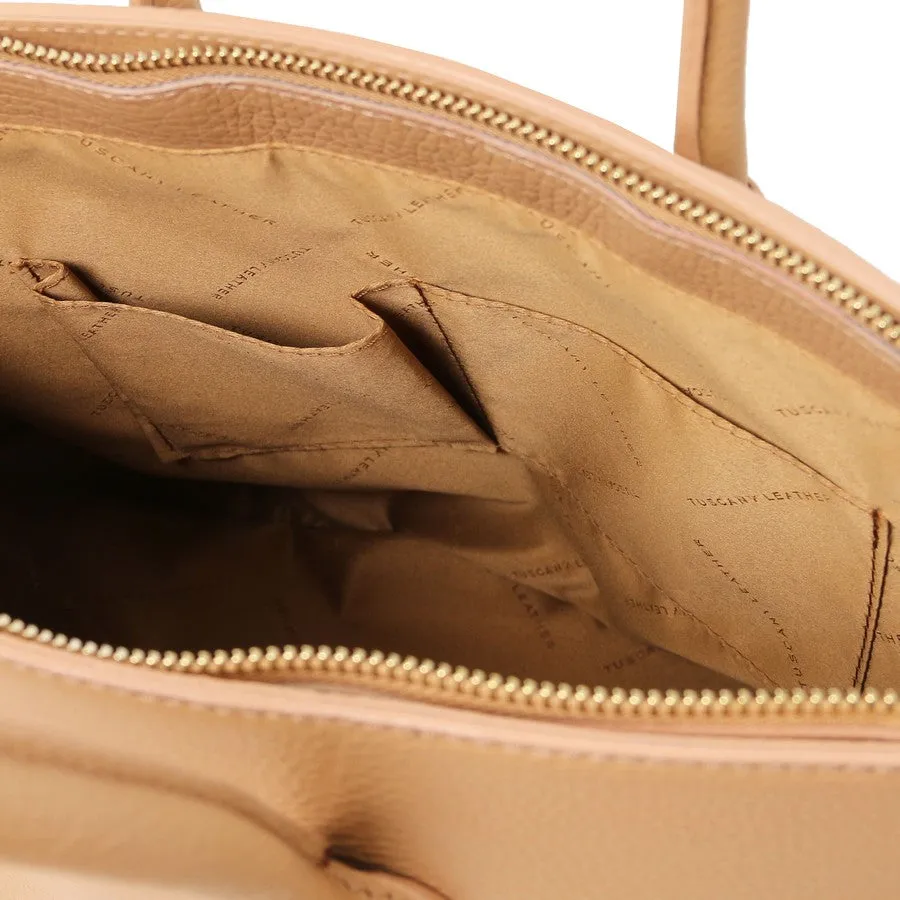 TL BAG Leather Womens Handbag